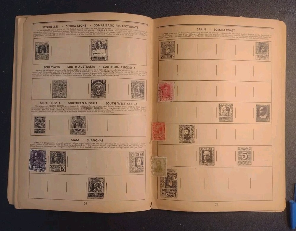 Discoverer Album Stamp Collector's Book