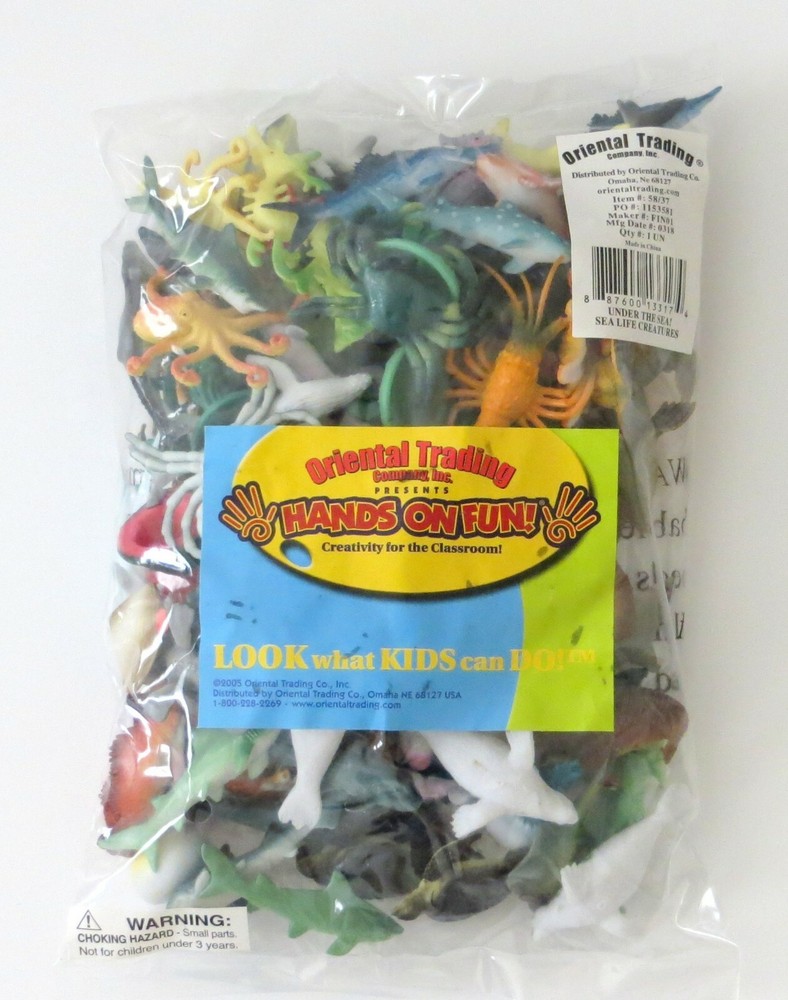 Sea Life Creatures Assortment 90 Pieces