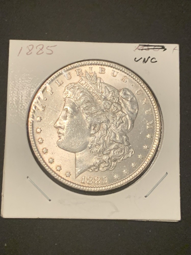 1885 Morgan Silver Dollar - MS - Nice Coin , See Pics