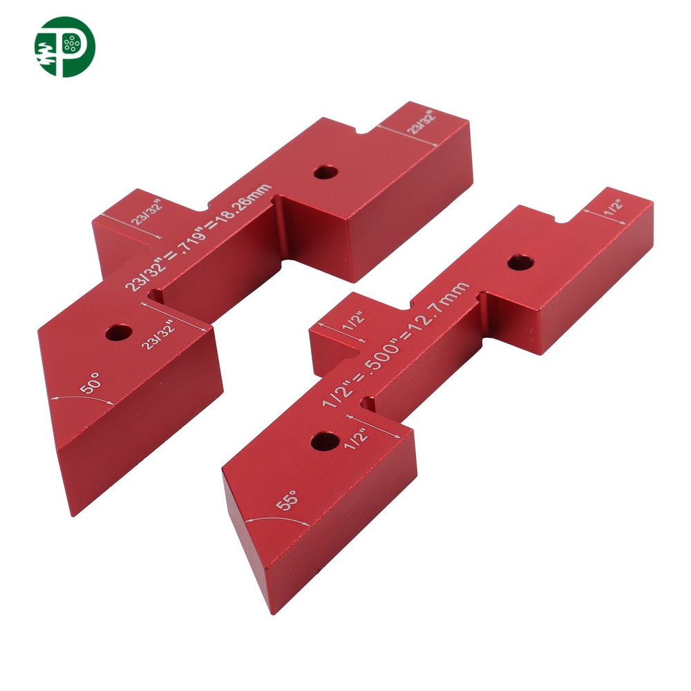 14 × Precision Aluminum Setup Blocks Height Gauge Router Table Setup Bars US