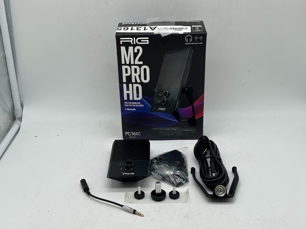 RIG M2 STREAMSTAR PRO HD | Wired USB Streaming Microphone