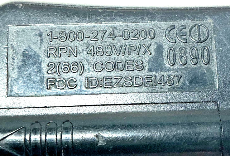 Original Viper EZSDEI487, 488V/P/X Key fob Keyless Entry Remote NICE