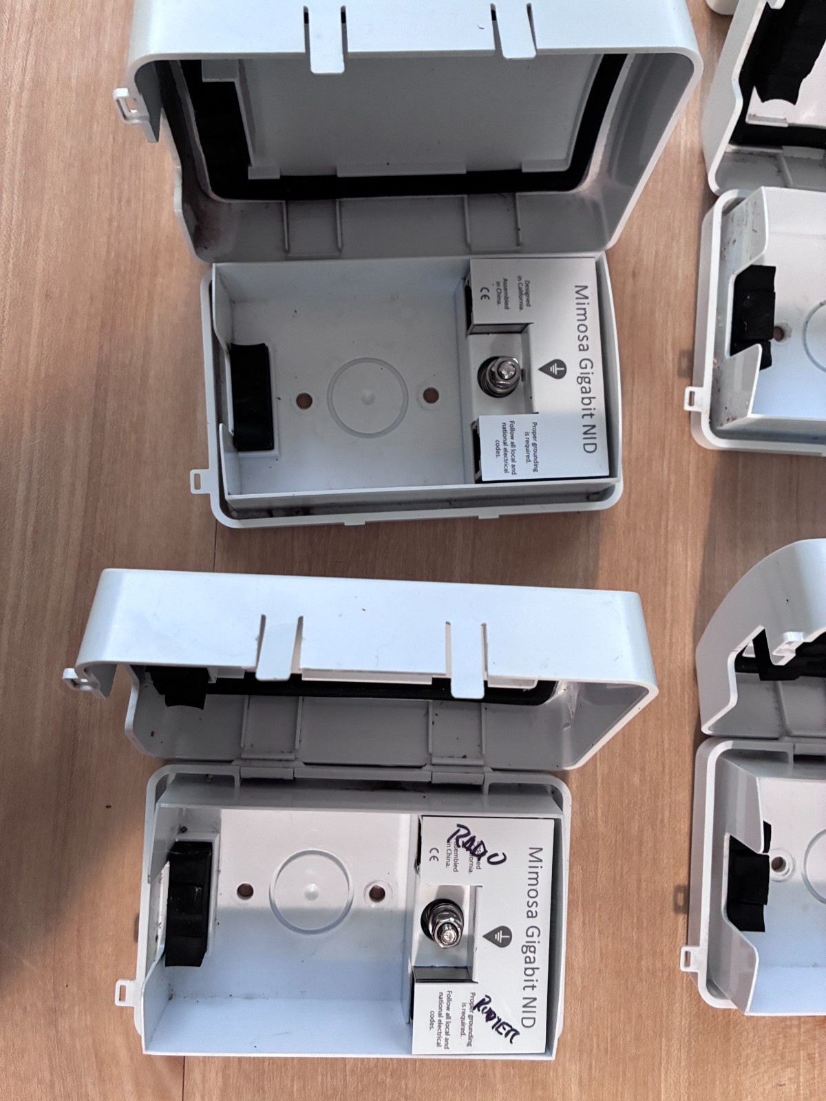 Lot of 12: Mimosa NID Gigabit Network Interface Device ESD Surge Protection used