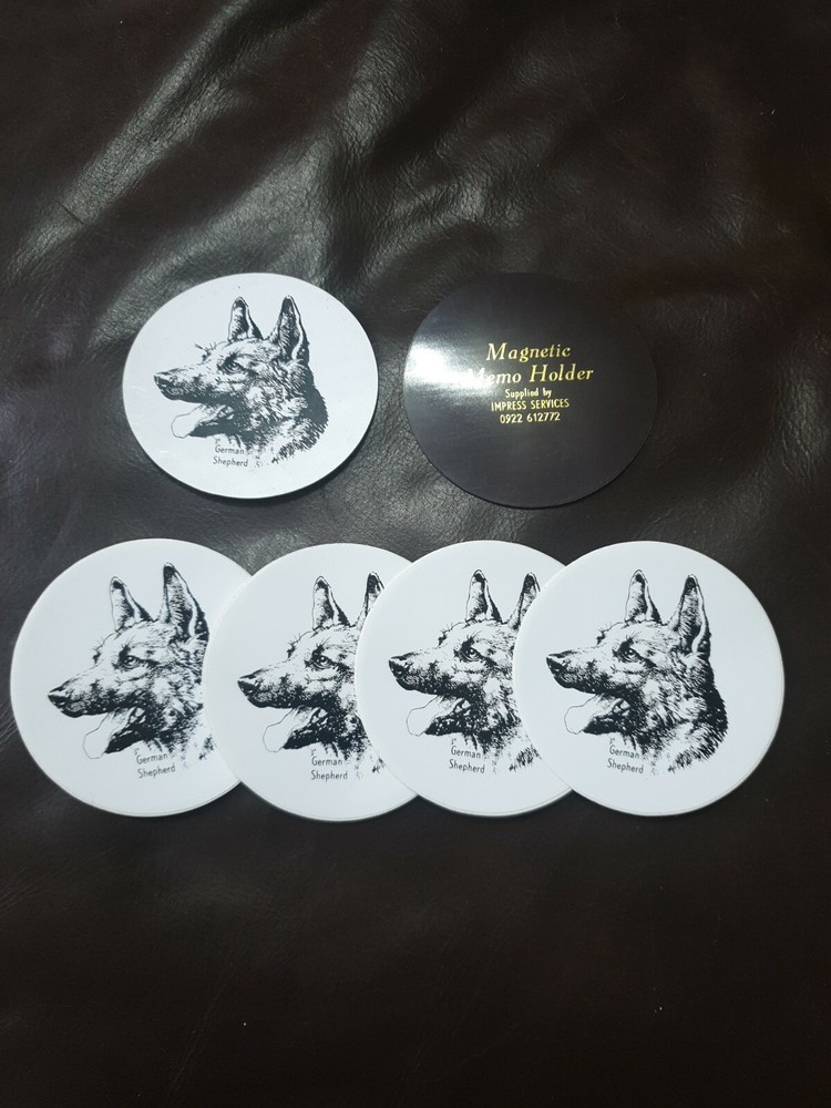 German shepherd Set - Magnets / Stickers