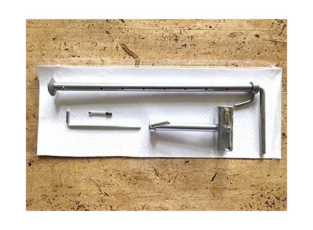 Workstand with Side Clamp - Powder Coated Silver Grey