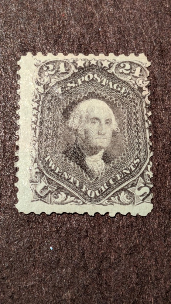 U.S. Stamp #70 Great Color, Sound Mint Regum. High Catalog Value