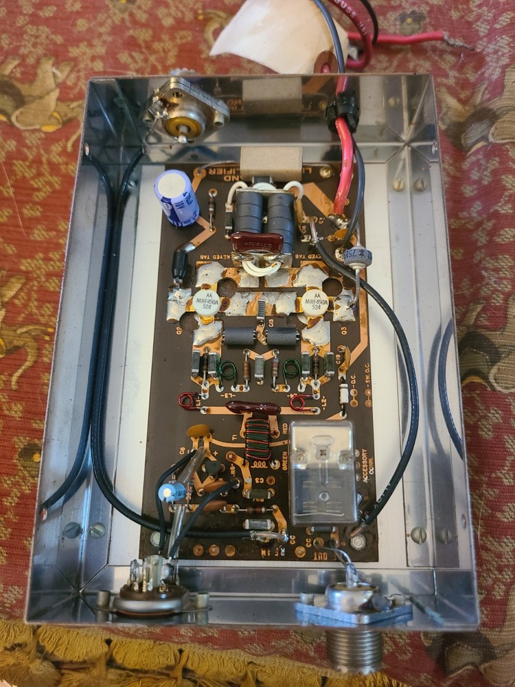 Unbranded 100watt solud state (MRF450Ax2 )Linear Amplifier