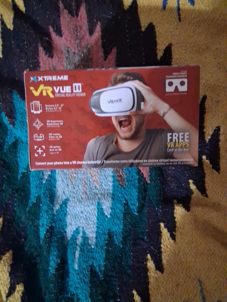 Xtreme VR Vue II Virtual Reality Viewer Headset with Box