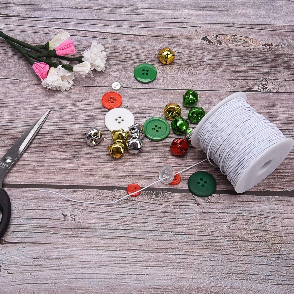 0.8 mm Elastic String Cord Thread Cords for Jewelry Making Bracelets Beading
