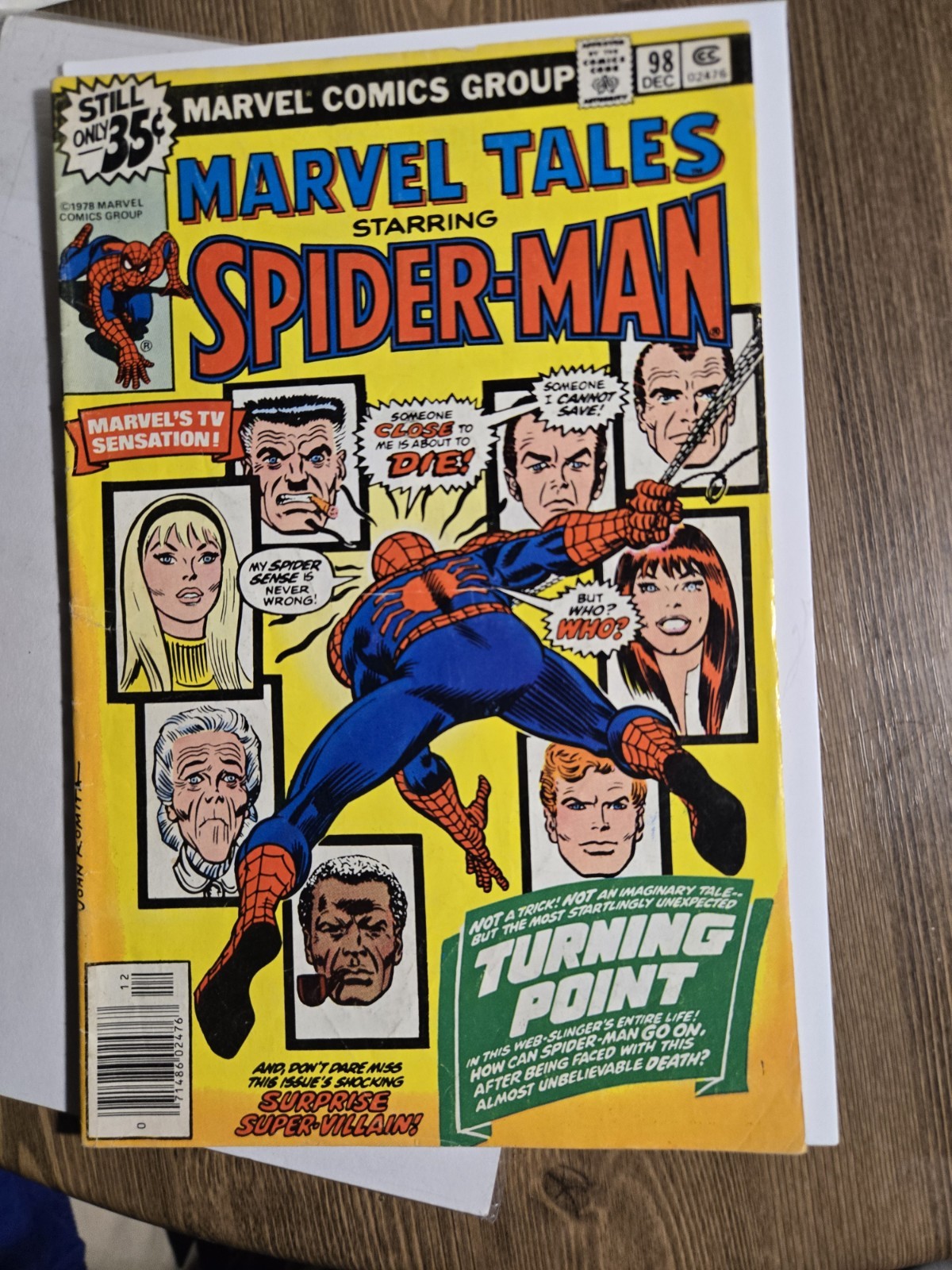 Vintage lot of Marvel Tales featuring Spider-Man, stretching from 1968 to 1985.