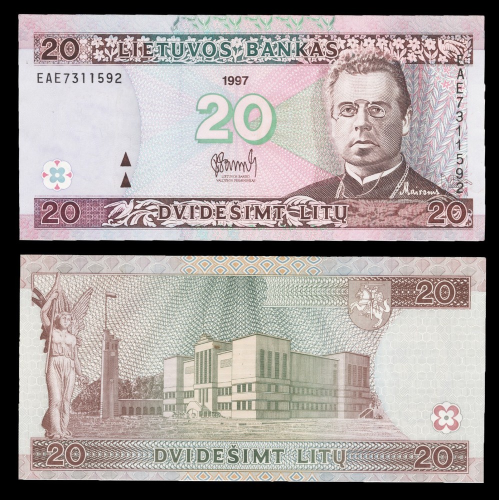 Lithuania P60, Banknote