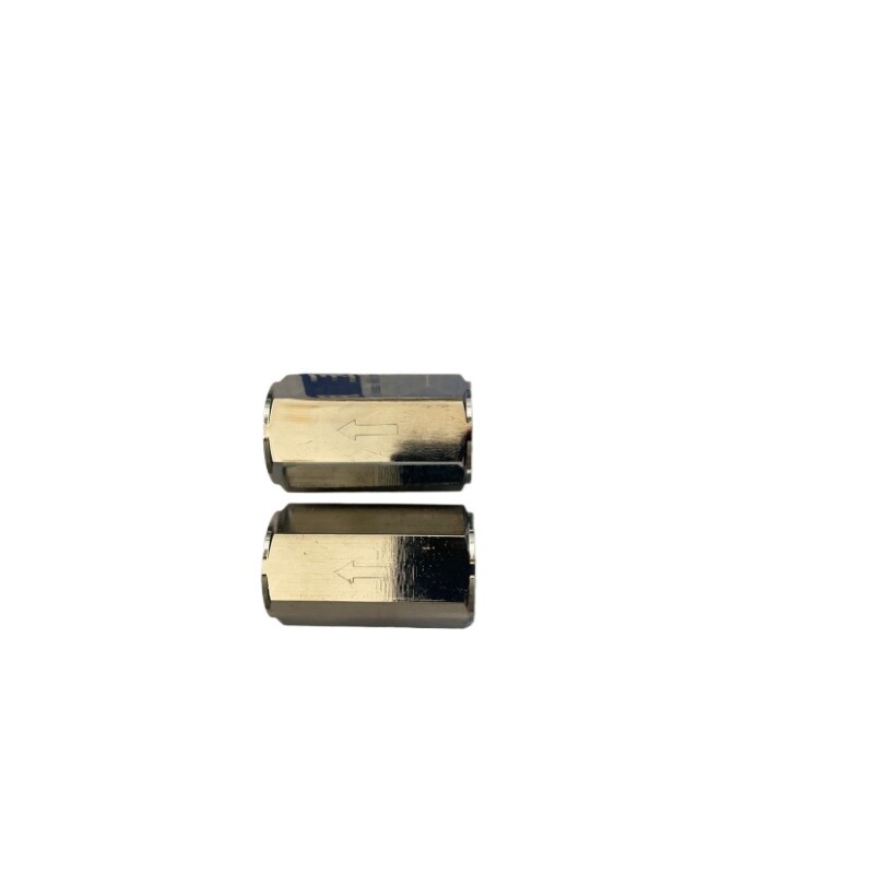 1PC hexagonal straight-through check valve 3/4 inch DN20
