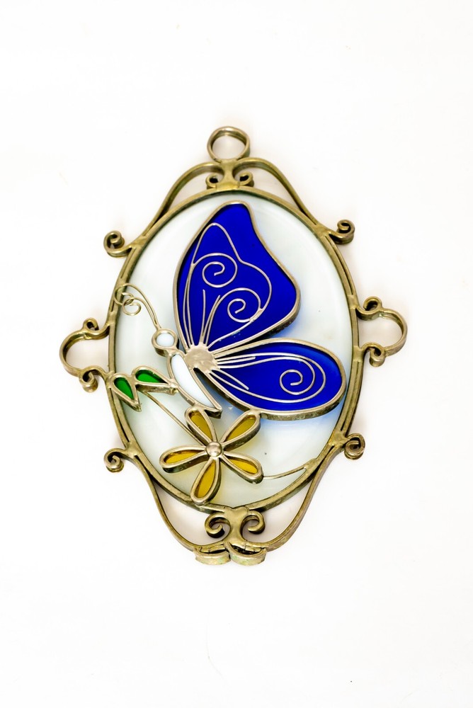 BUTTERFLY SUN CATCHER WINDOW PLAQUE