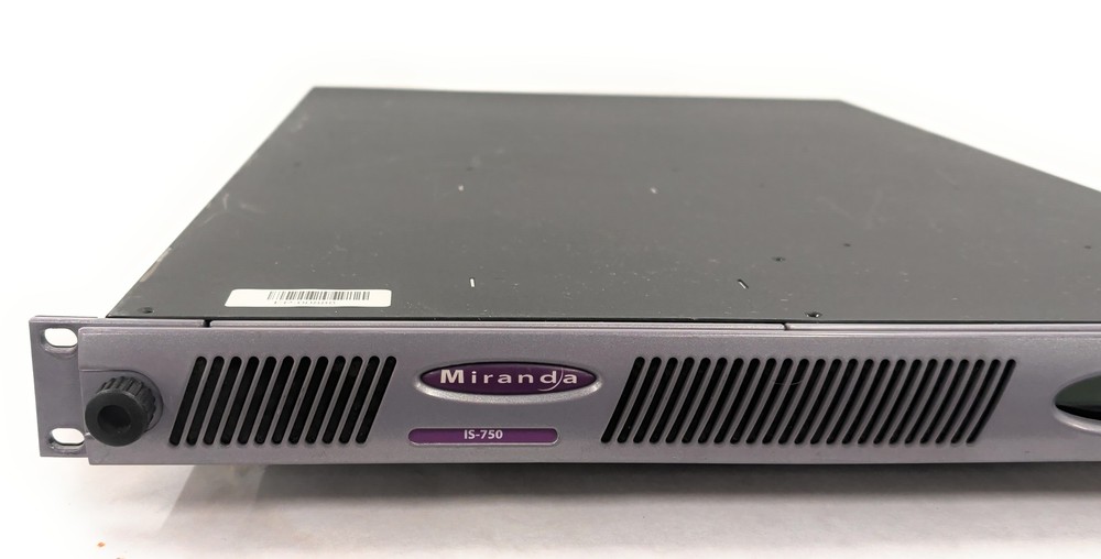 Miranda Imagestore IS-750 HD/SD Master Control Channel Branding Processor