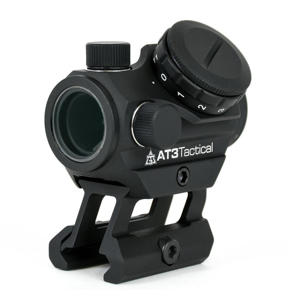 AT3 Tactical RD-50 PRO Red Dot Reflex Sight with Picatinny Riser Mount