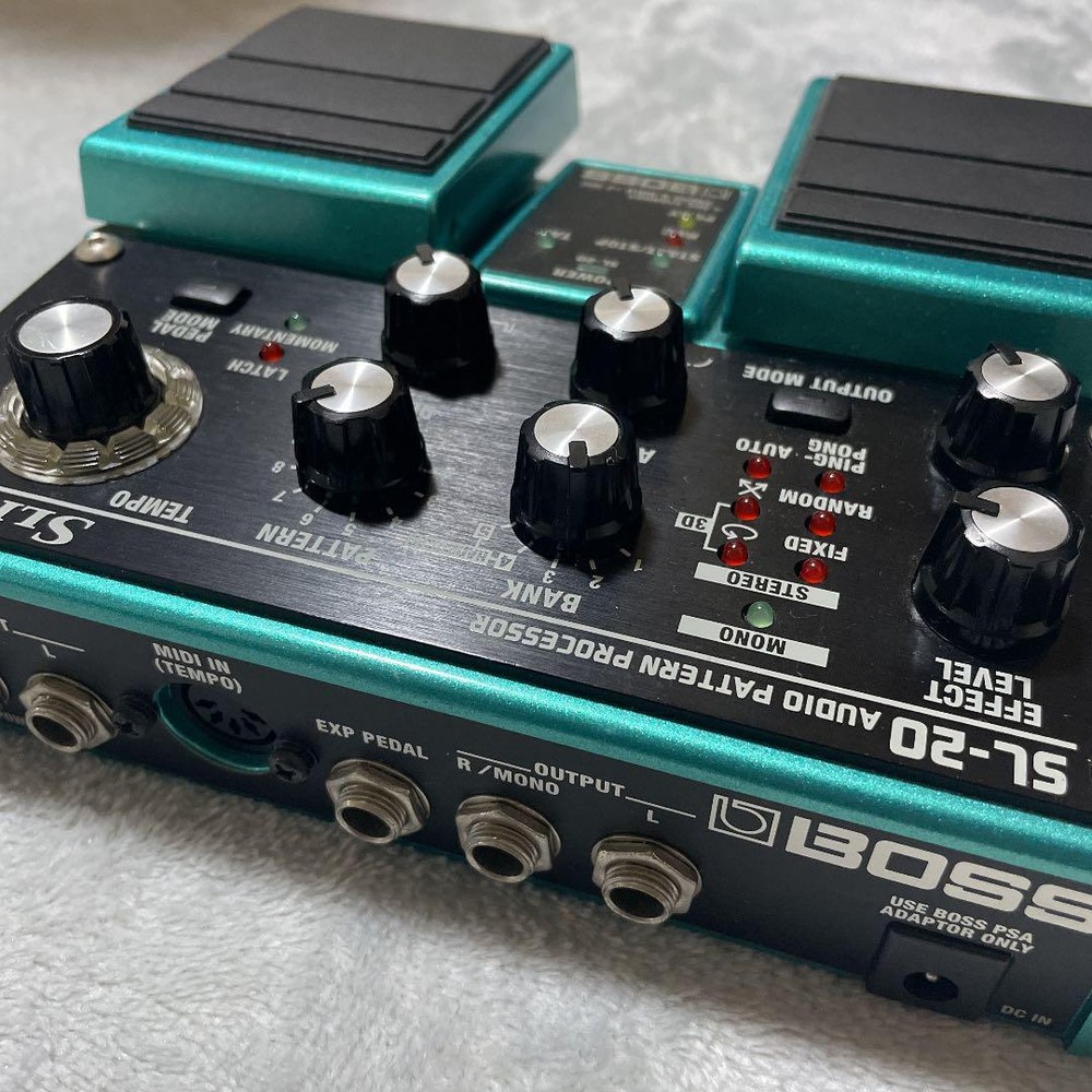 BOSS SL-20 Slicer Audio Pattern Processor Guitar Effect Pedal
