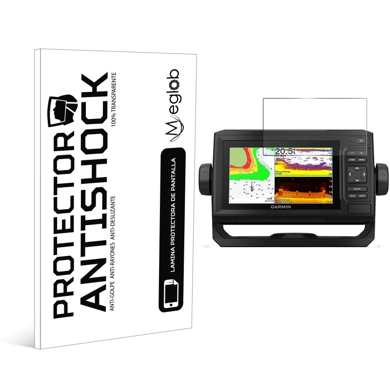ANTISHOCK Screen protector for Garmin echoMAP Plus 63cv