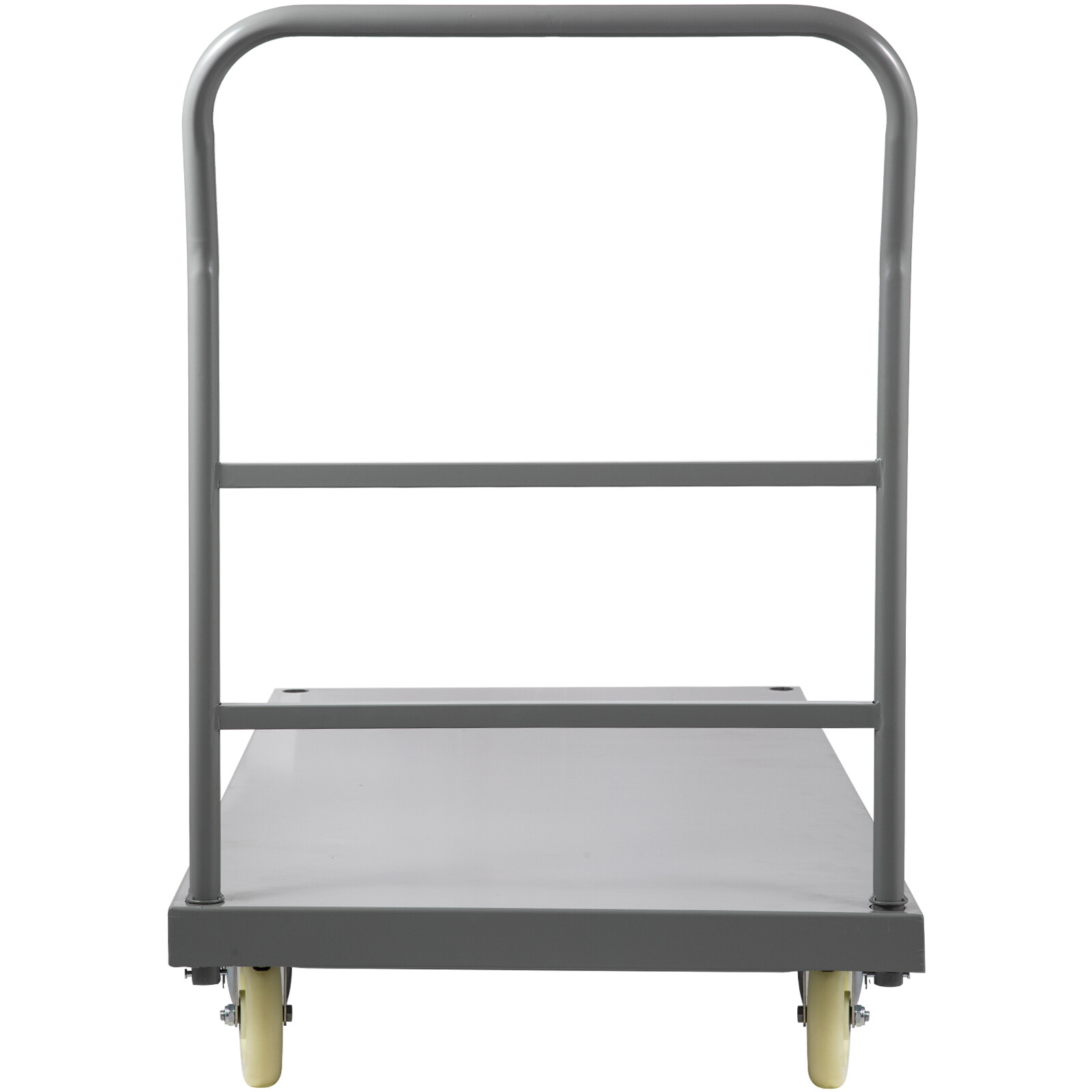 2000lbs Steel Flat Platform Truck Push Cart Dolly 47"x24"x32" w/ 360° Casters