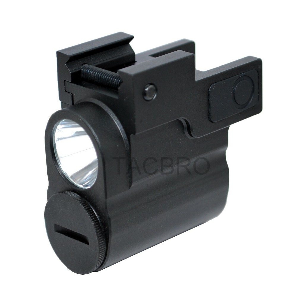 300 Lumen High Power Micro Flashlight For Sub Compact Pistol!
