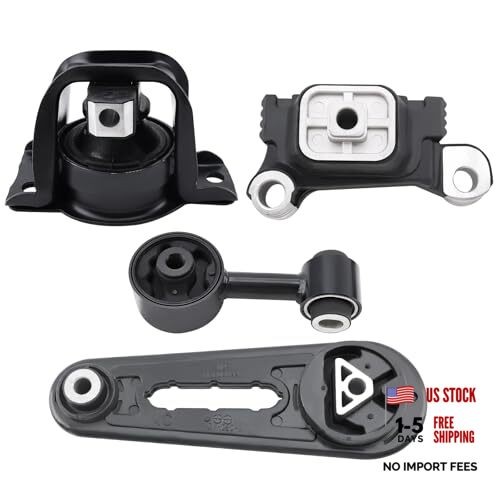 Engine Motor and Trans Mount Kit Compatible with NV200 2013-2021 & City