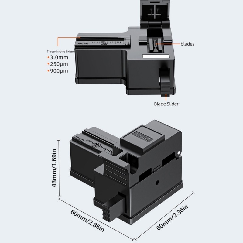 Fiber Opt Cable Cutter Automatic Return Precise Cutting Tool For FTTH