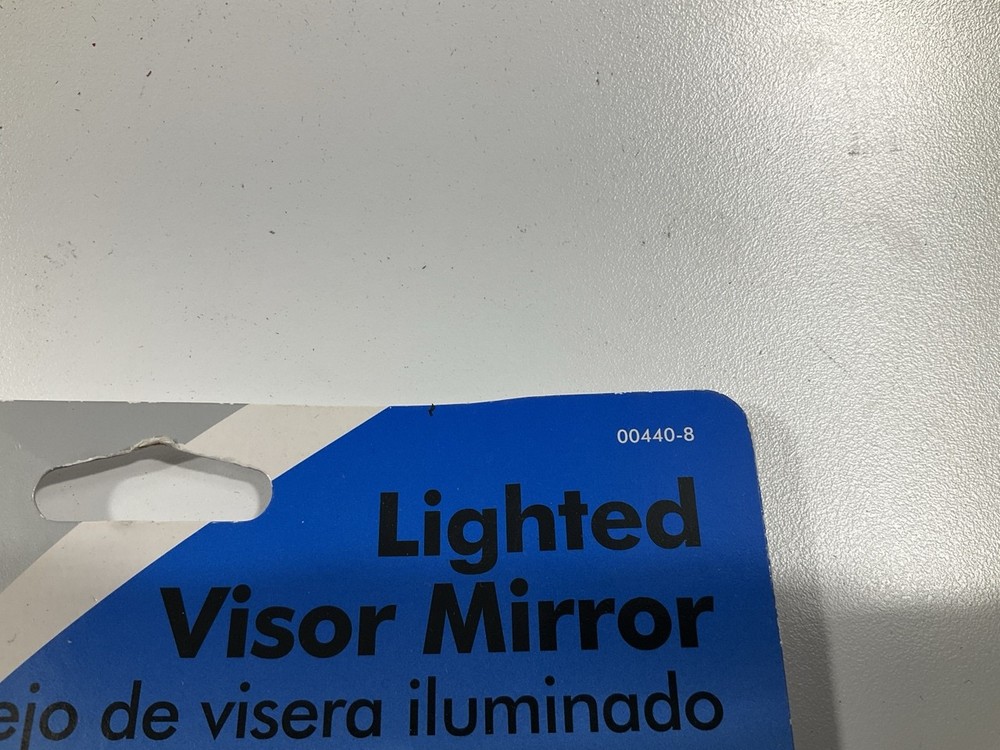 Bell 00440-8 Lighted Visor Mirror - Uses AAA Batteries
