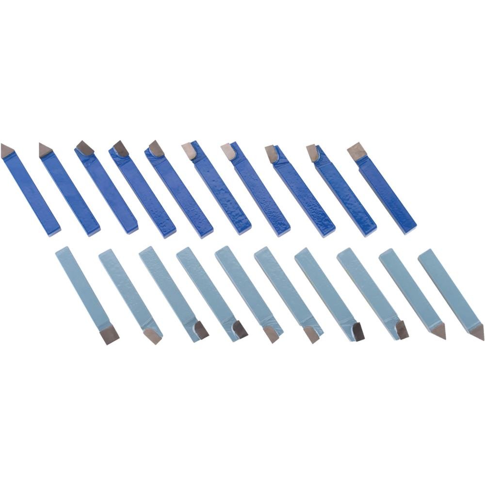 G9777 Carbide-Tipped Tool Bit Sets - 1/2" 20 pc.