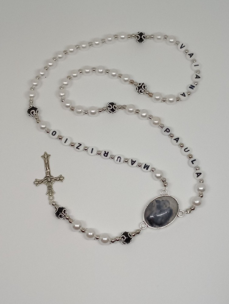 Personalized Custom Rosary with Name and Photo - *PLEASE READ INSTRUCTIONS BELOW