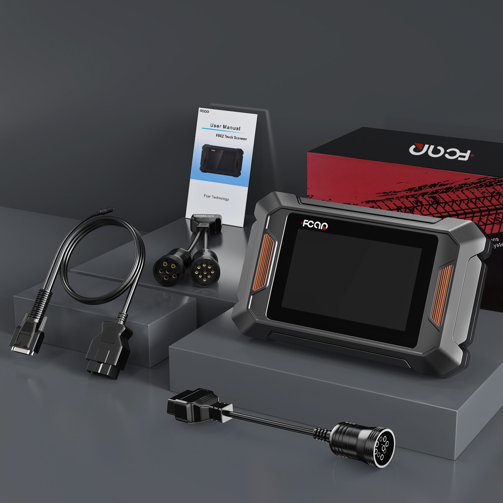 Heavy Duty Truck OBD2 Scanner Full System DPF Regen Code Reader Diesel Scan Tool
