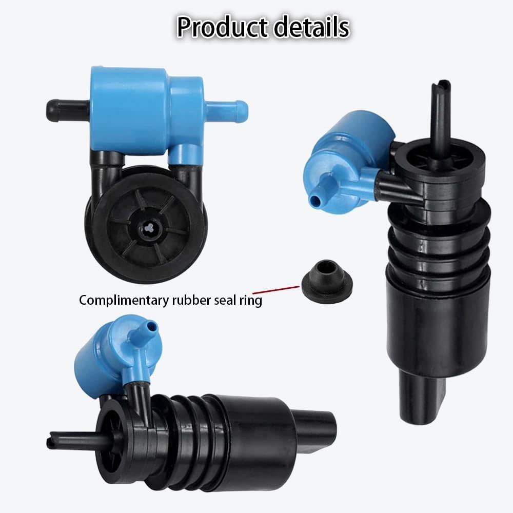 Windshield Wiper Pump Automotive Windshield Washer Pump Replacement, Windshield
