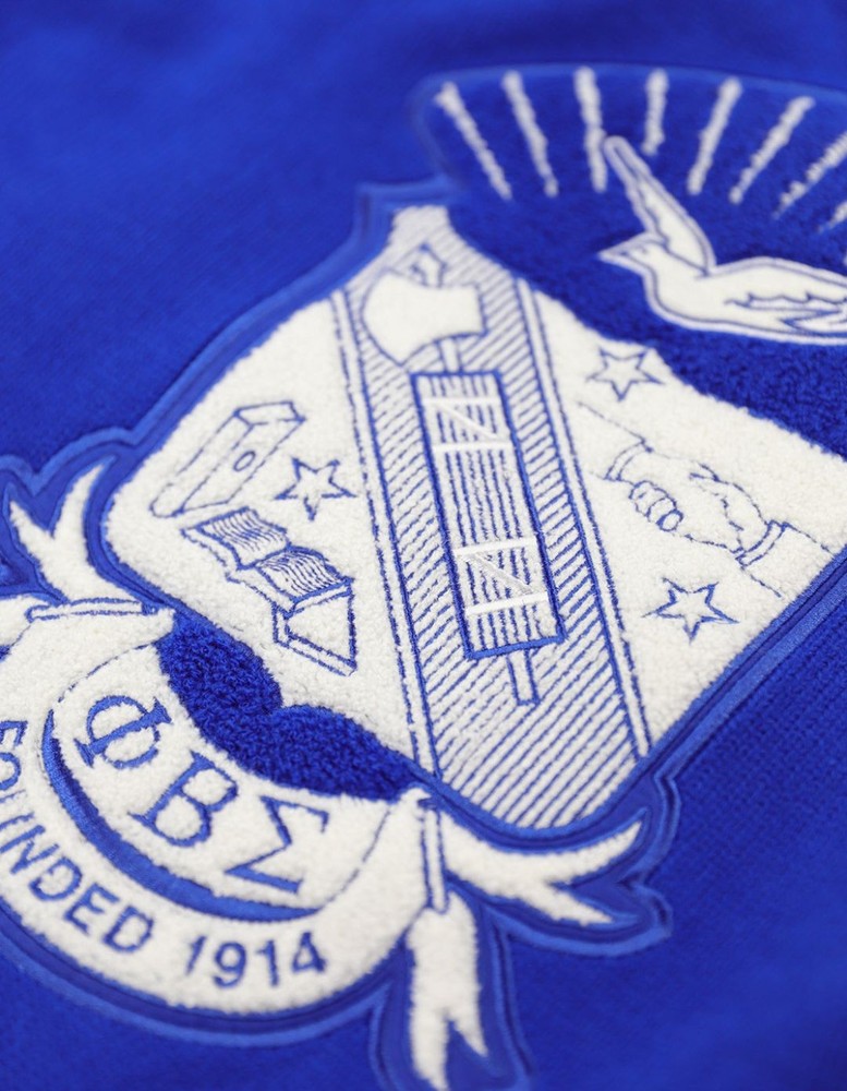 Phi Beta Sigma M5 V-neck Sweater Royal Blue