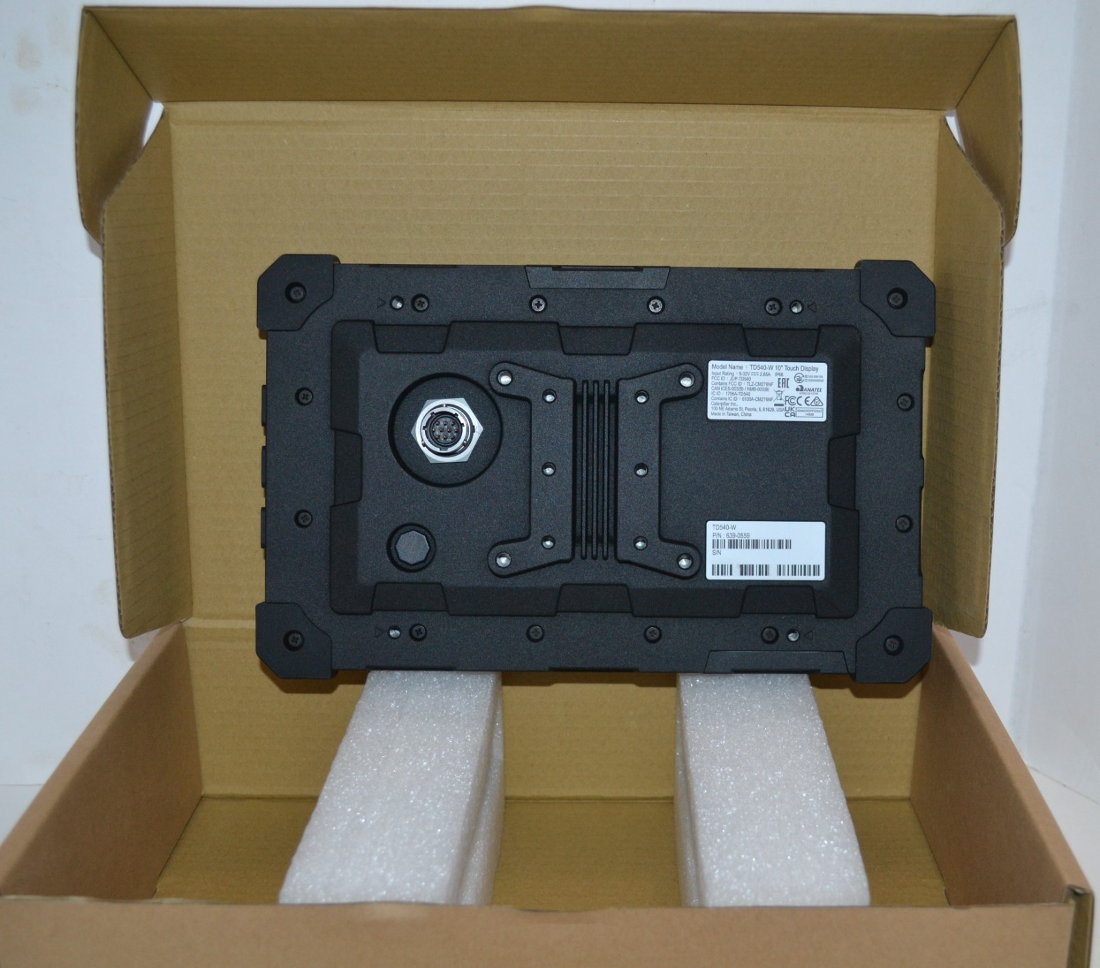 TRIMBLE TD540 CAT GRADE EARTHWORKS DOZER EXCAVATOR MACHINE CONTROL DISPLAY TD520