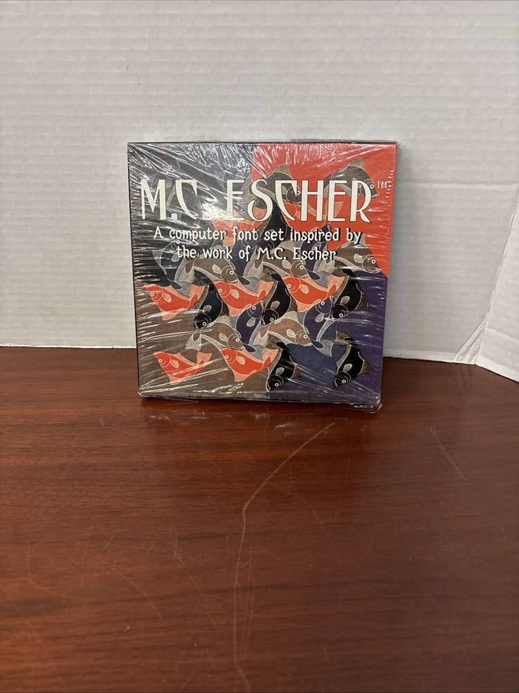 M.C. Escher “Computer Font Set” - 3.5 Disk MAC