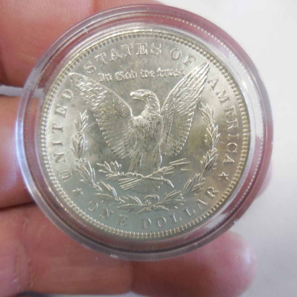 1887 Morgan Silver Dollar Coin UNC MS