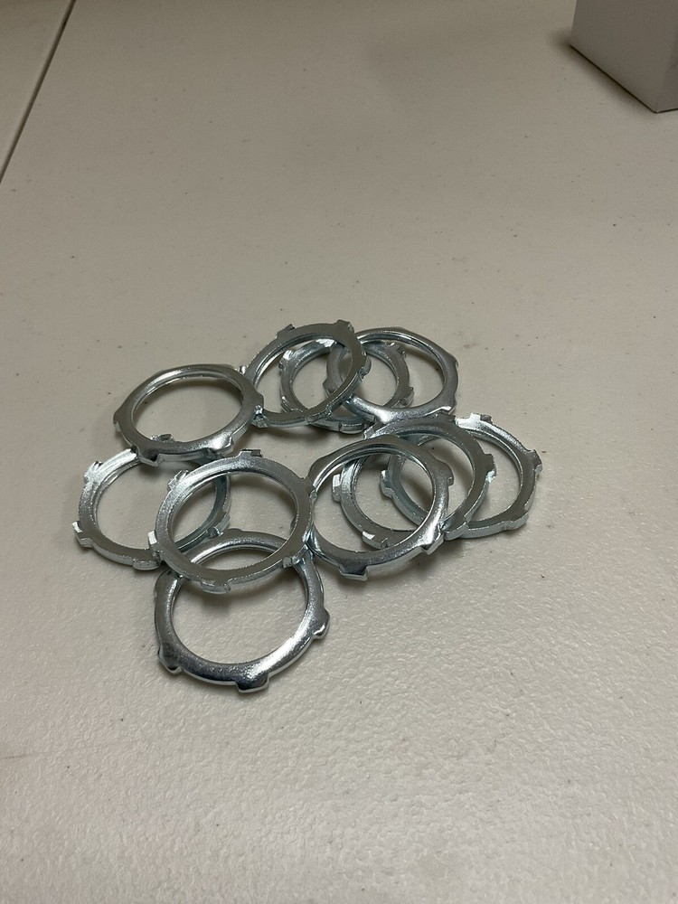 1" Steel Locknuts For IMC/Rigid EMT Conduit 10pcs