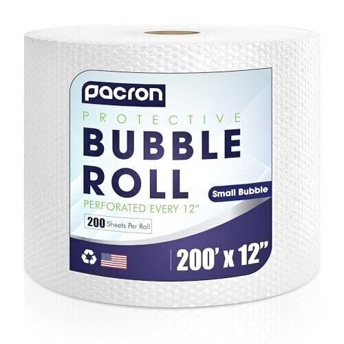 Protective Bubble Roll - 450FTx12IN Clear