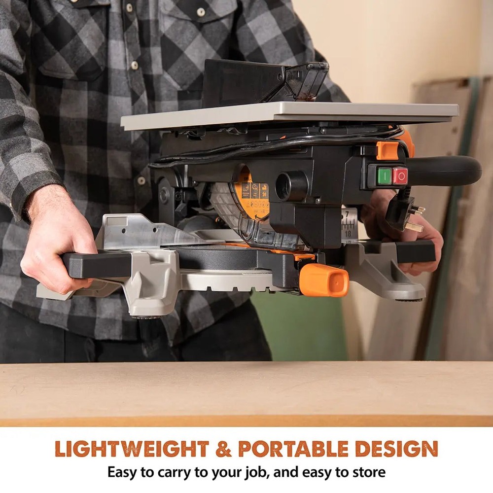 Evolution R8MTS 8-1/4” Convertible Miter Table Saw