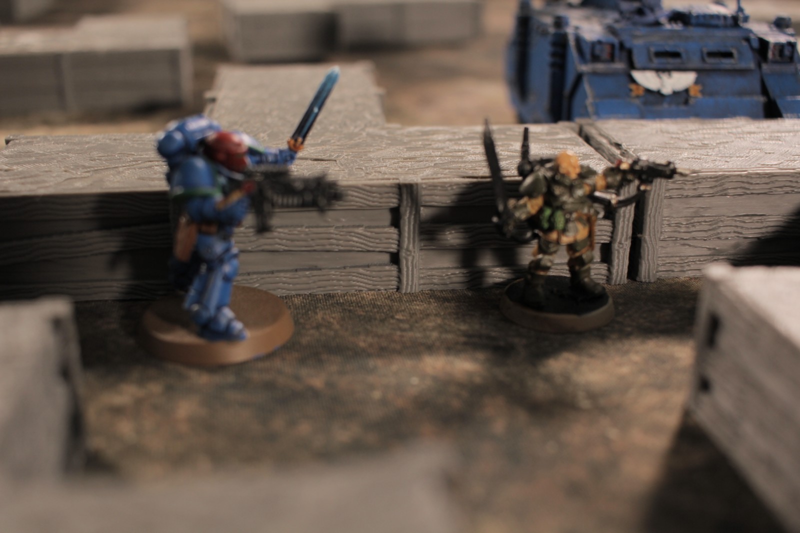 Modular Trench Terrain, Trench Crusade, Warhammer 40,000, 40k,