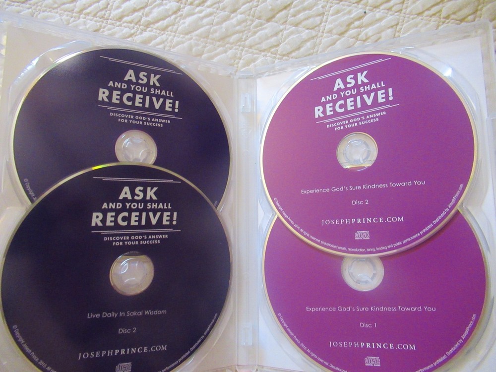 Joseph Prince Sermon CD 4-Set (13 Discs)