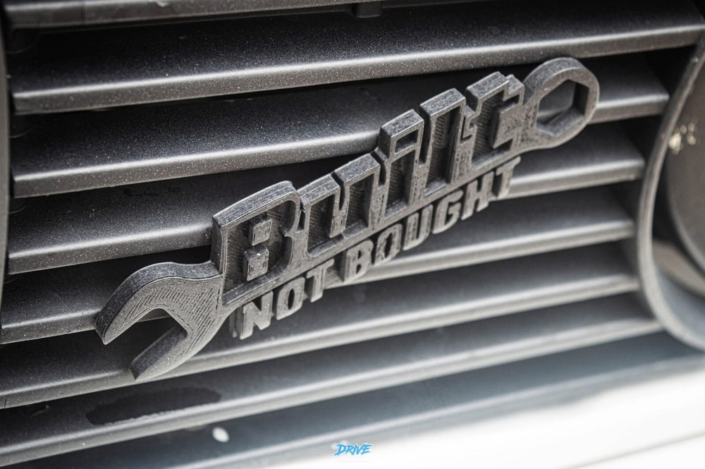 Built Not Bought Emblem ! For All Project Car Heads !