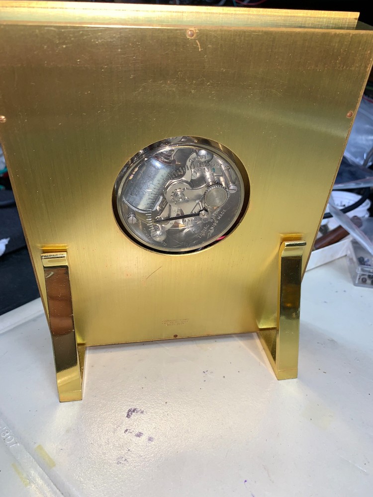 Zodiac MCM desk clock Beautiful condition