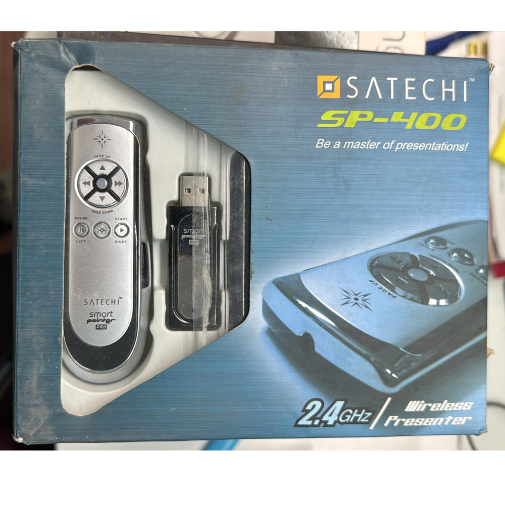 Satechi SP-400 Smart Pointer Pro 2.4GHz Wireless Presenter - New Sealed