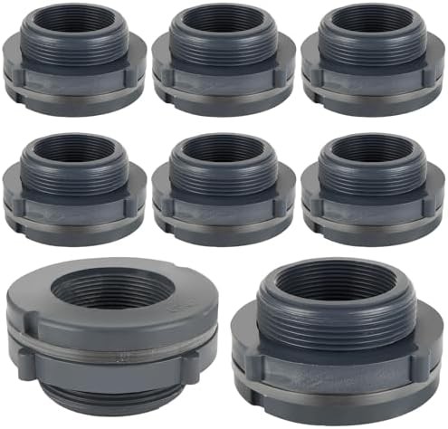 PVC Bulkhead Fitting for Water Tanks 2 Inch