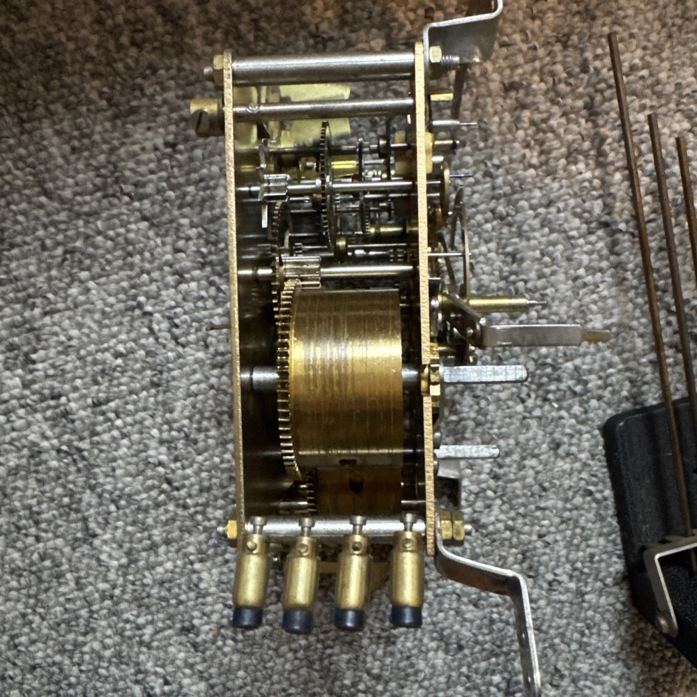 Smiths Clock Mechanism Westminster Chime & Chime Rods