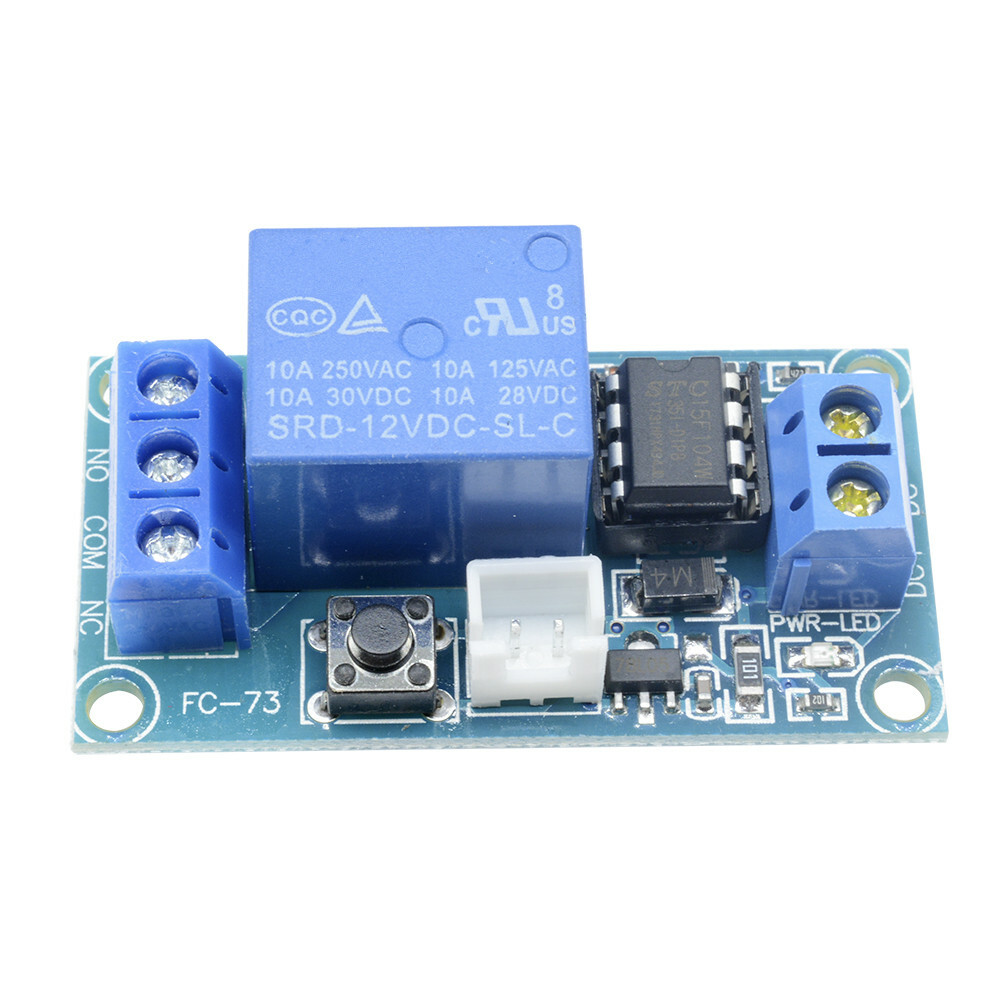 1/5/10PCS 12V Latching Relay Module With Touch Bistable Switch MCU Control
