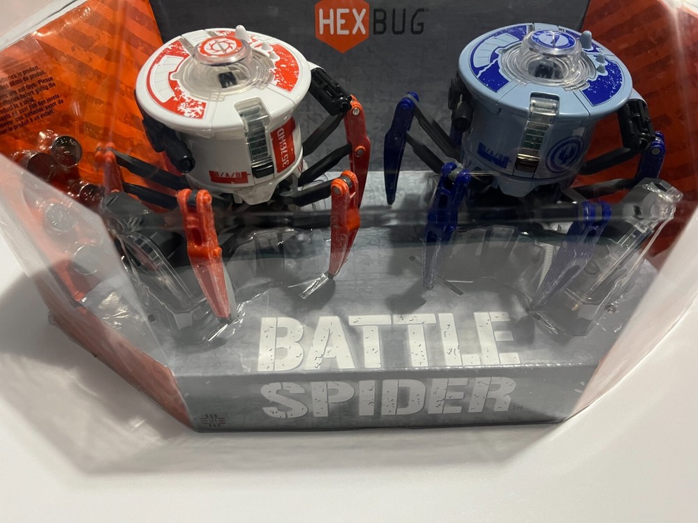 HEXBUG Battle Spider 2.0 Dual Pack Blue and Orange