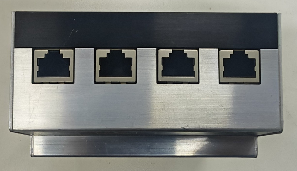 1pc userd PHAROS PoE Power Over Ethernet Switch good working