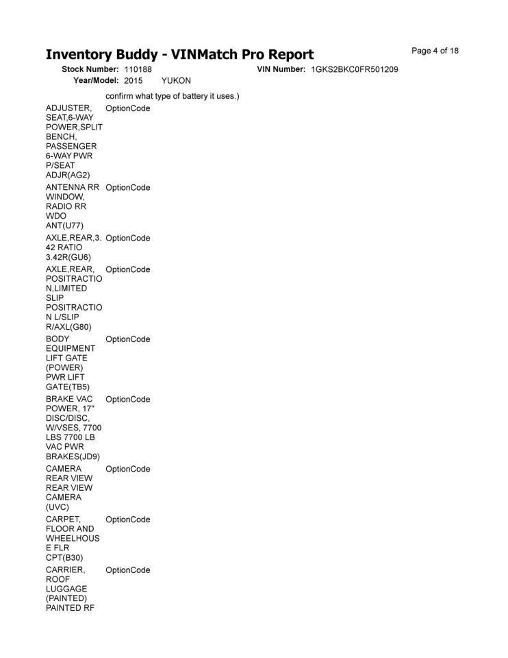 Windshield Mounted Camera Fits 15-16 SRX 10300327