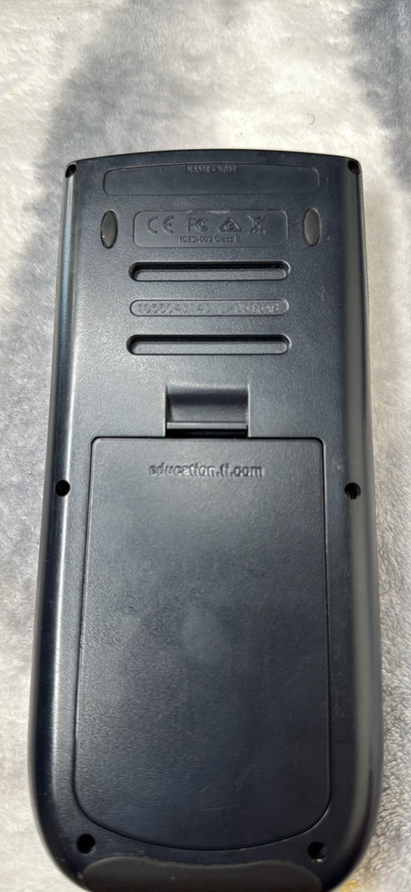 Texas Instruments TI-84 Plus Graphing Calculator Black USB Programmable LCD