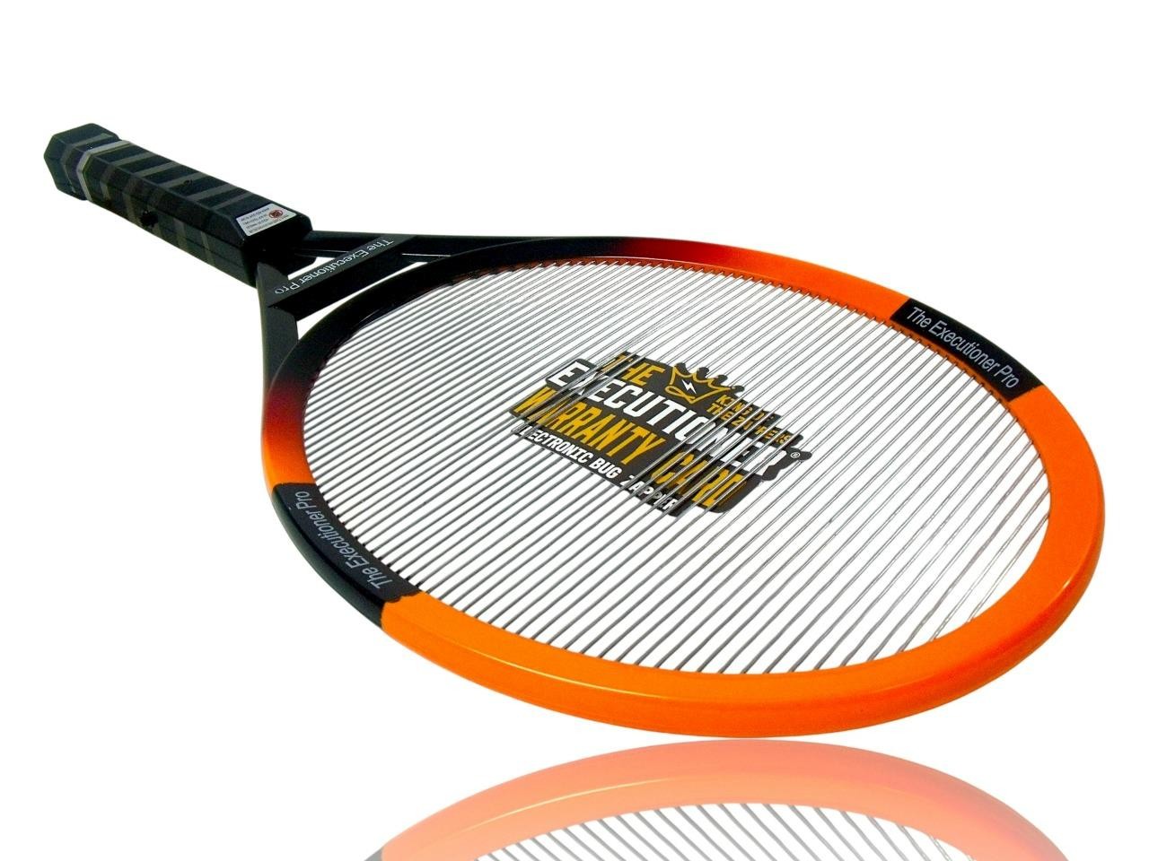Electric Bug Zapper Racket "The Executioner Pro" Powerful Mosquito Fly Swatter